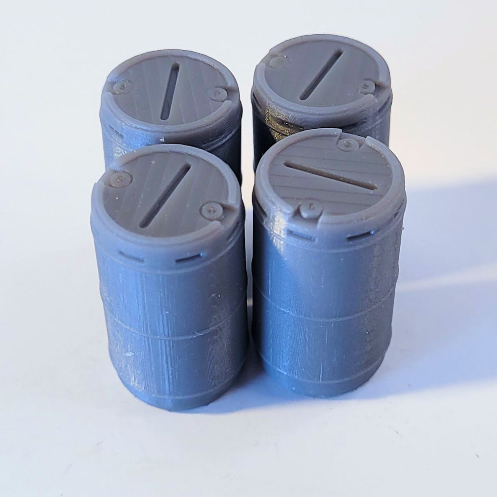 1:43 (O Gauge) Plastic Barrels Type A