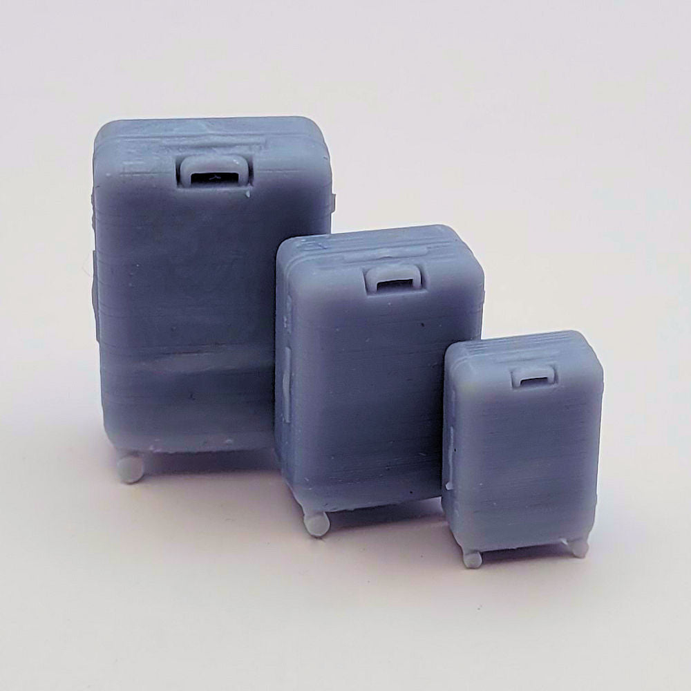 1:24 Wheeled Luggage Set