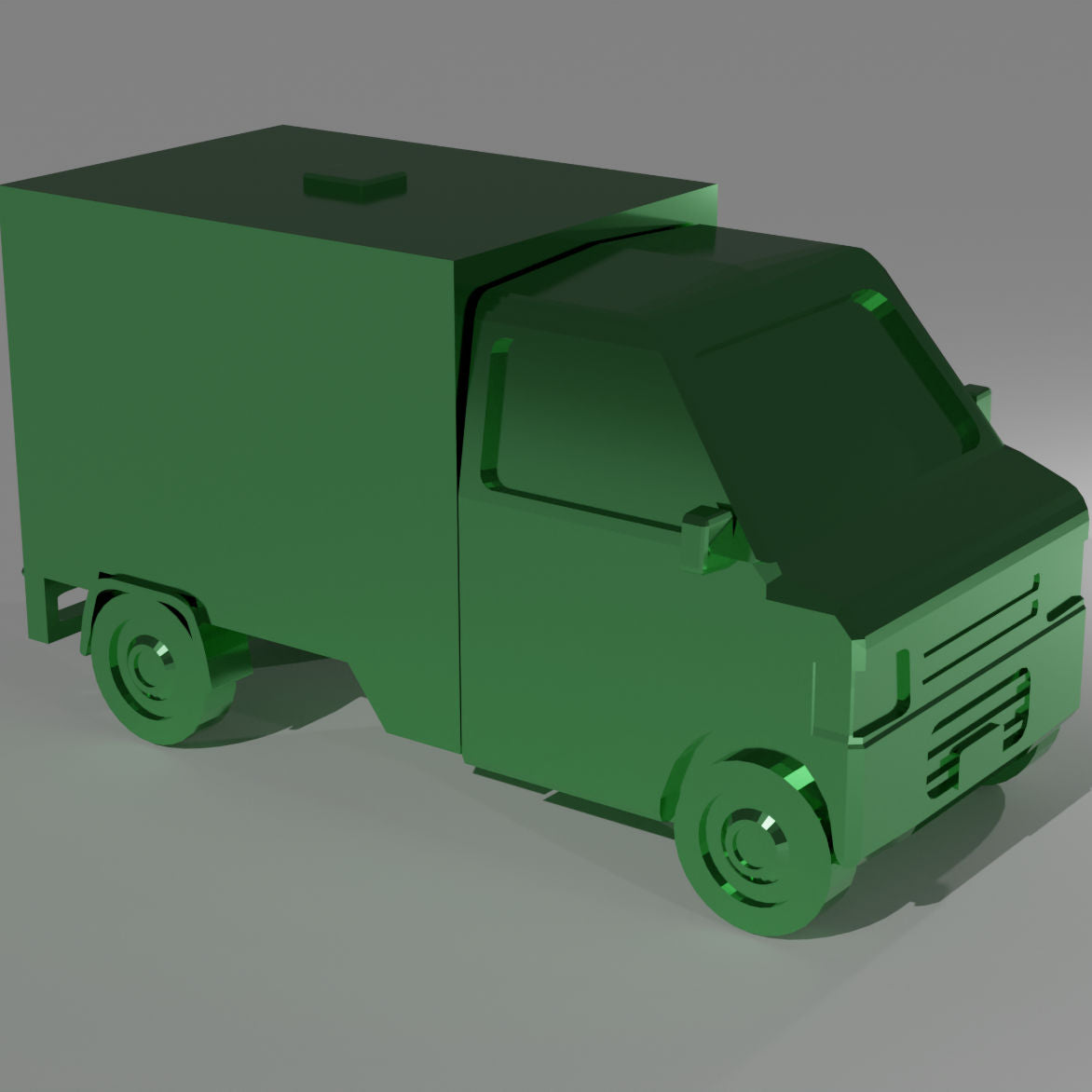 6mm (1:285) Kei Box Truck STL