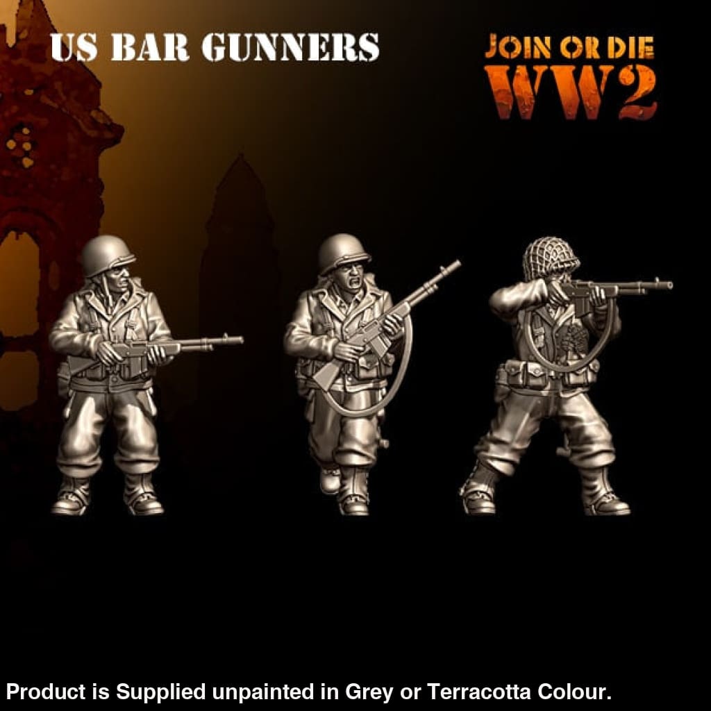 3DB0037 US GI Bar Gunners