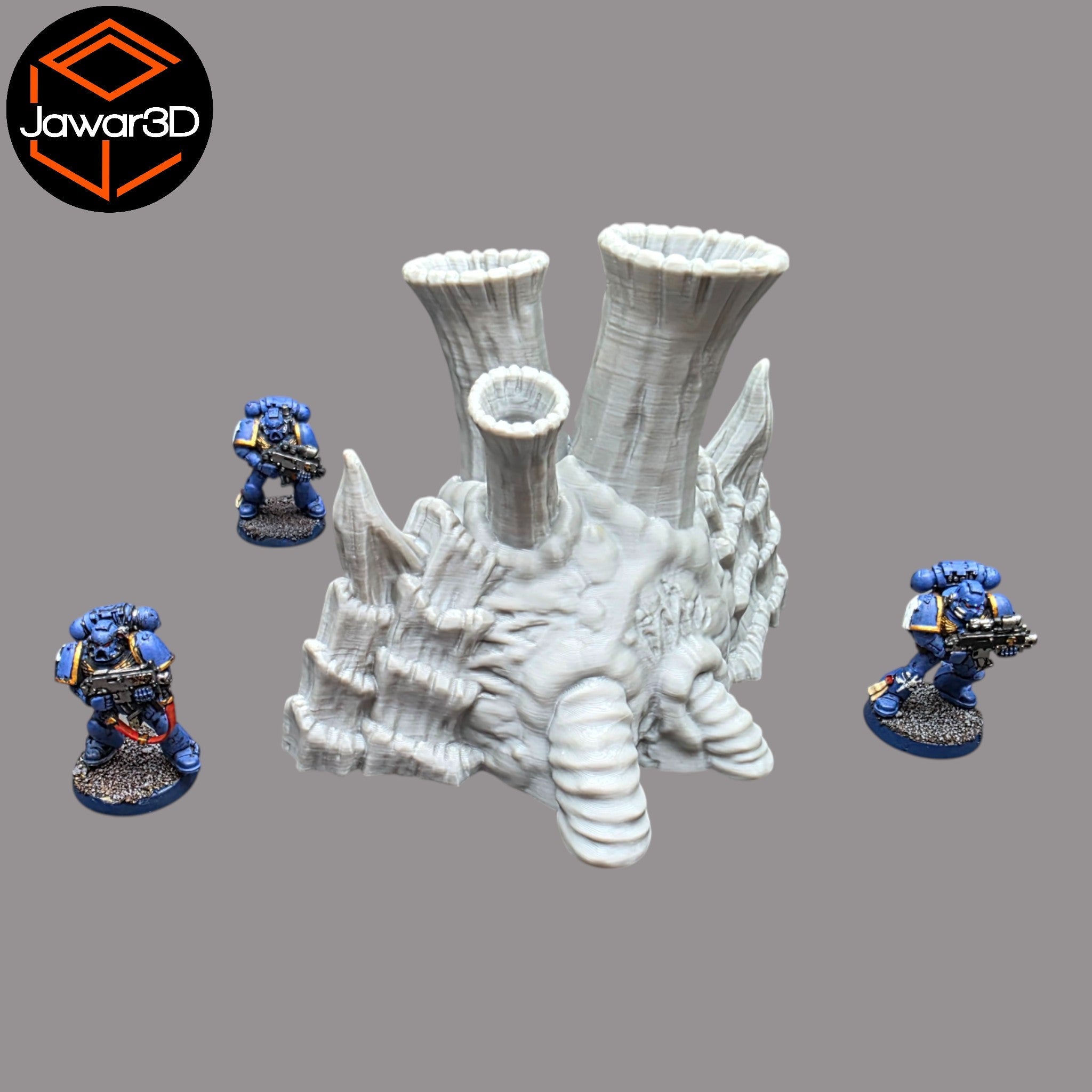 Hive Smokestack #1 - 28mm Wargaming Scatter Terrain Scenery Tabletop