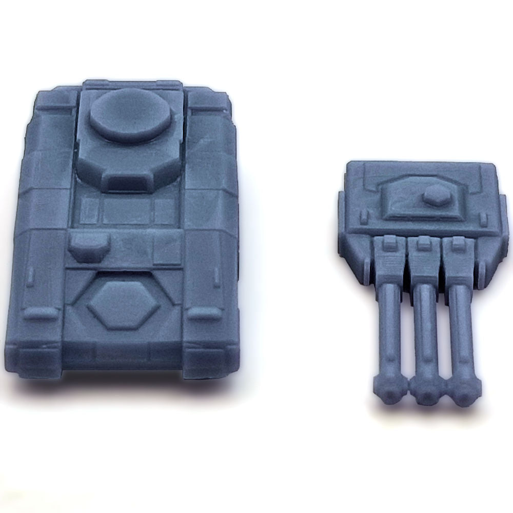 6mm (1:285) Tri-cannon Heavy Tank