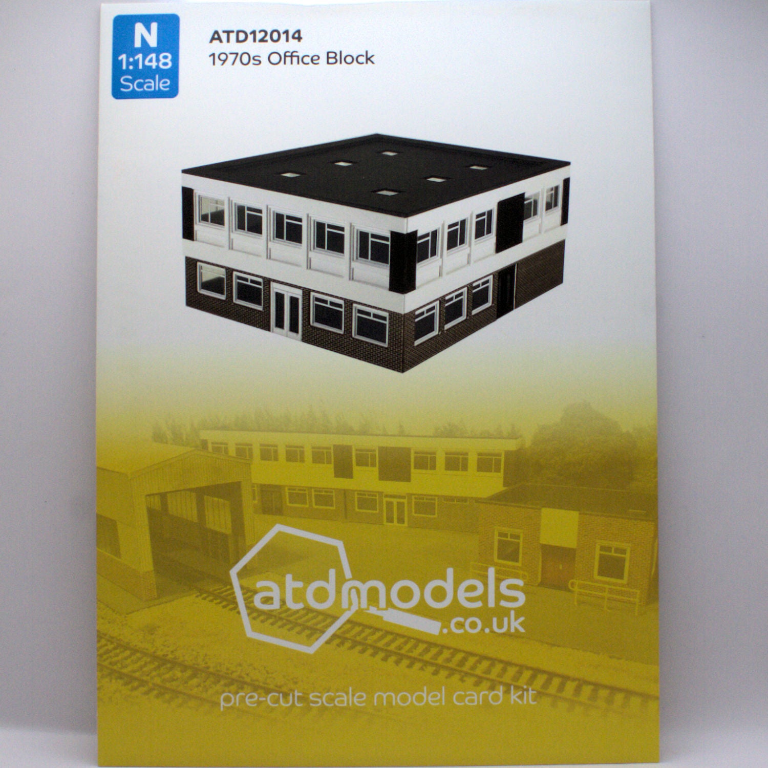 ATDModels N (1:148) 1970s Office Block