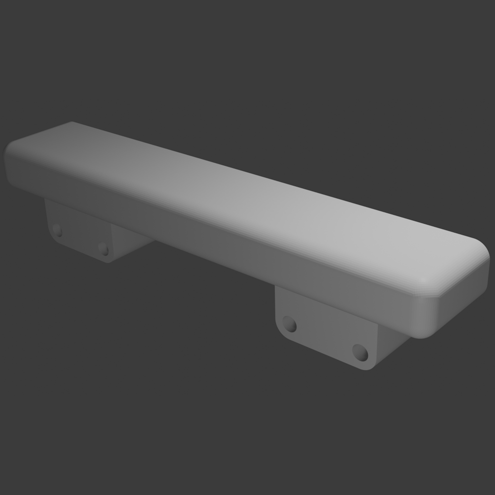 1:24 3D Print Car Interior Door Armrests