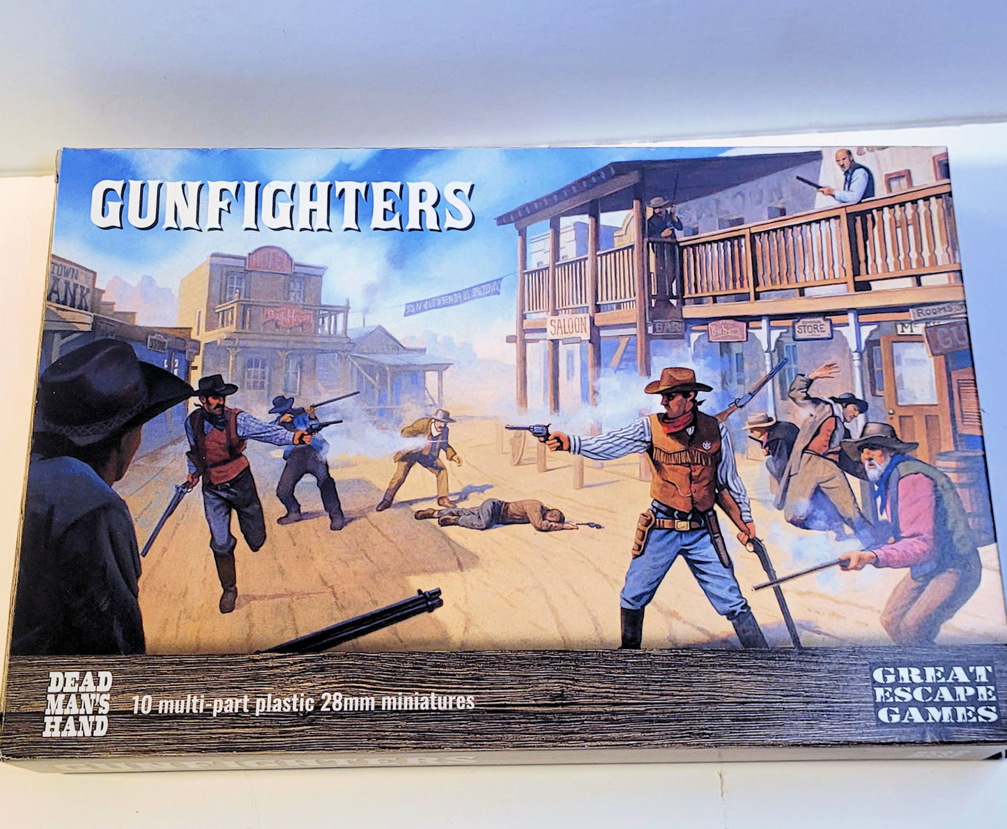 Dead Man's Hand Gunfighters 1 figures 1:56 (28mm)