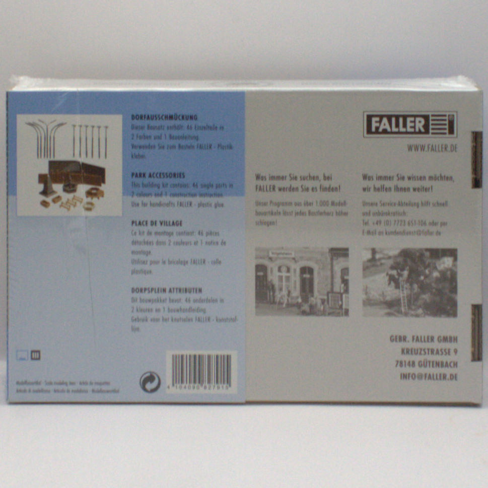 Faller Z Gauge (1:220) Park Accessories
