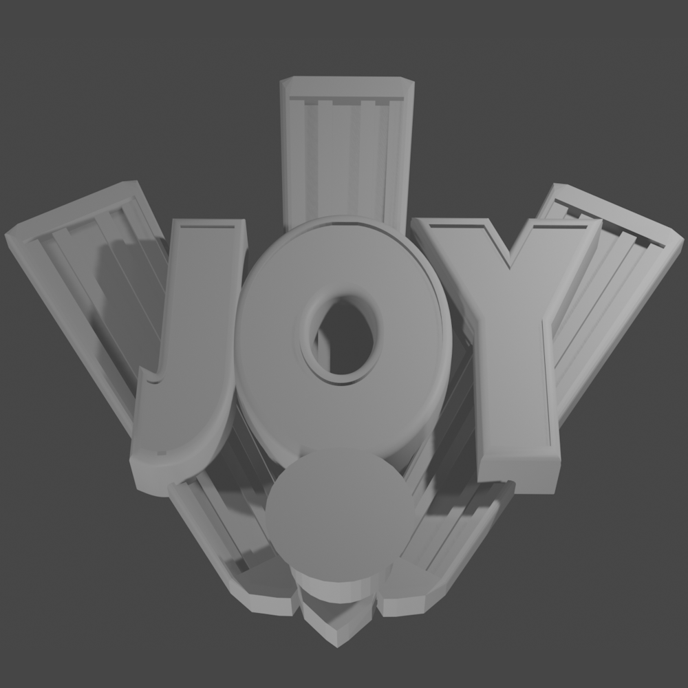 1:24 JOY JDM Style Car Window Sign STL
