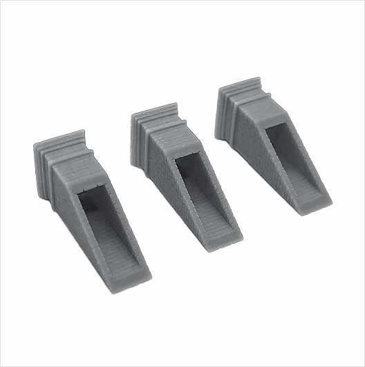 OO Scale Chimney Stack - Style 3 (3 pack)