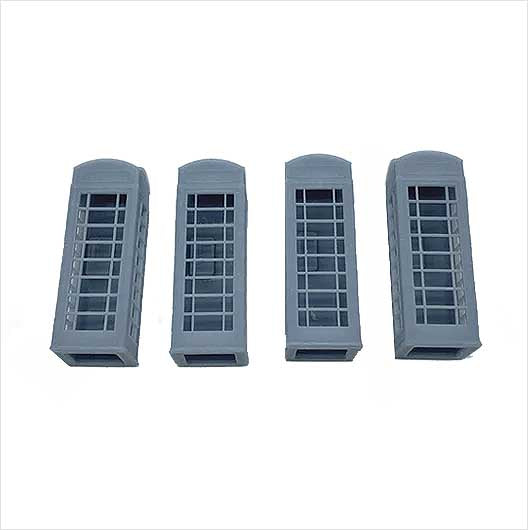 OO Scale K6 Telephone Box