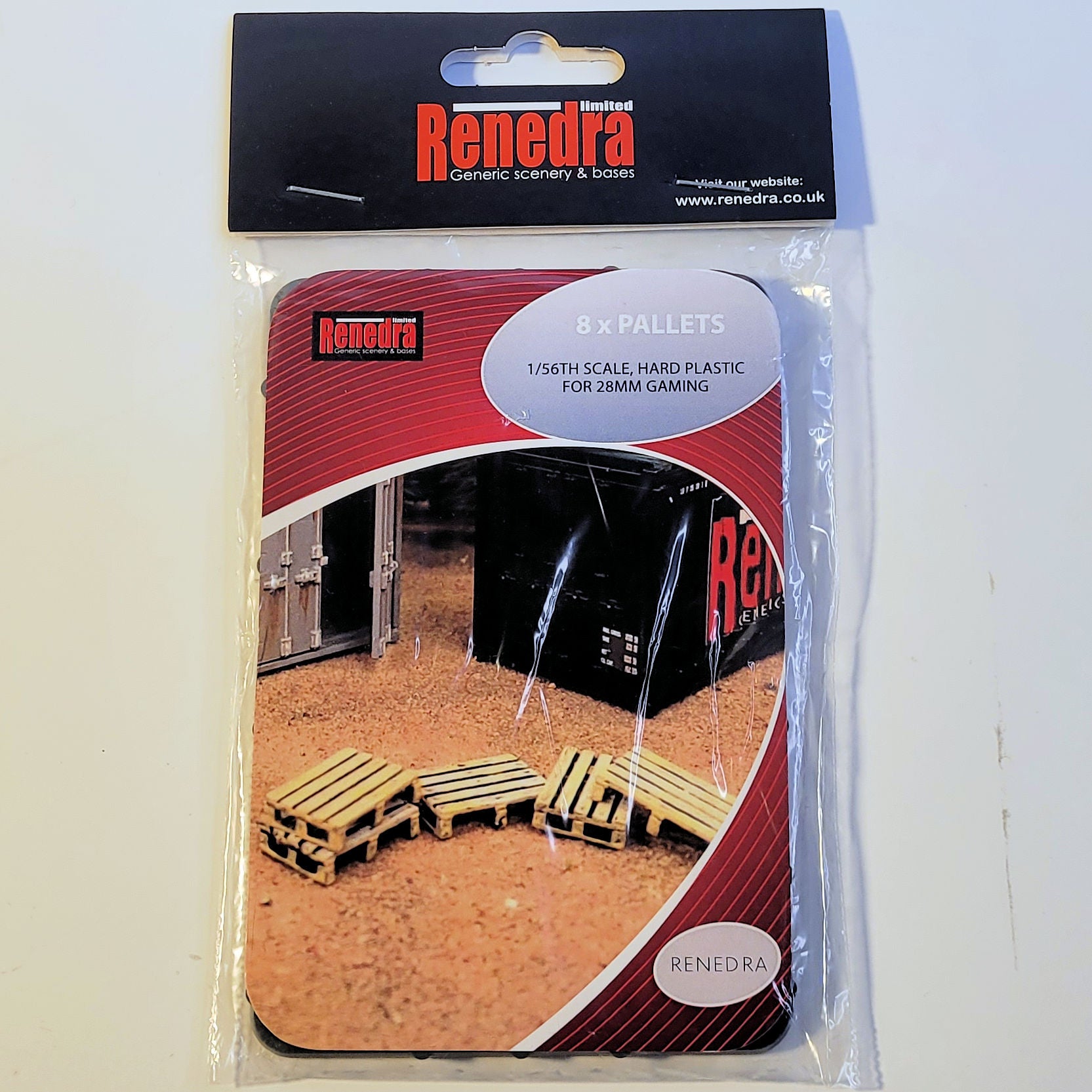 Renedra 1:56 (28mm) Pallets x 8