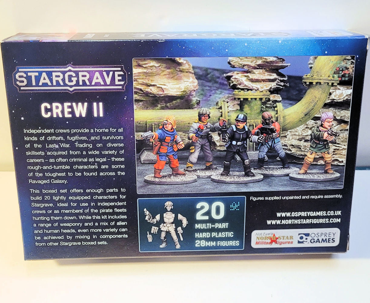 Northstar Stargrave Crew figures set 2 1:56 (28mm)