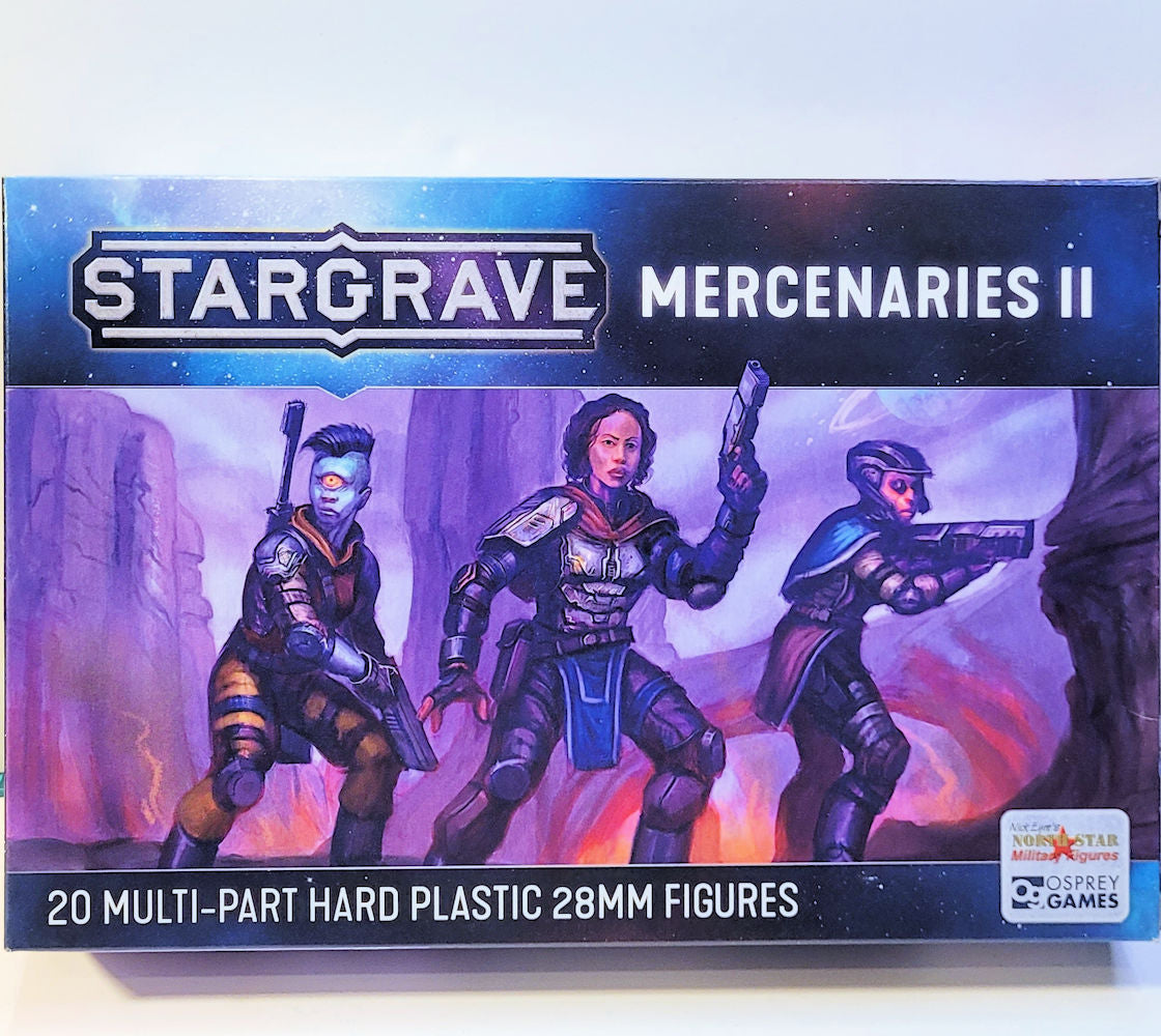 North Star Stargrave Mercenaries figures set 2 1:56 (28mm)