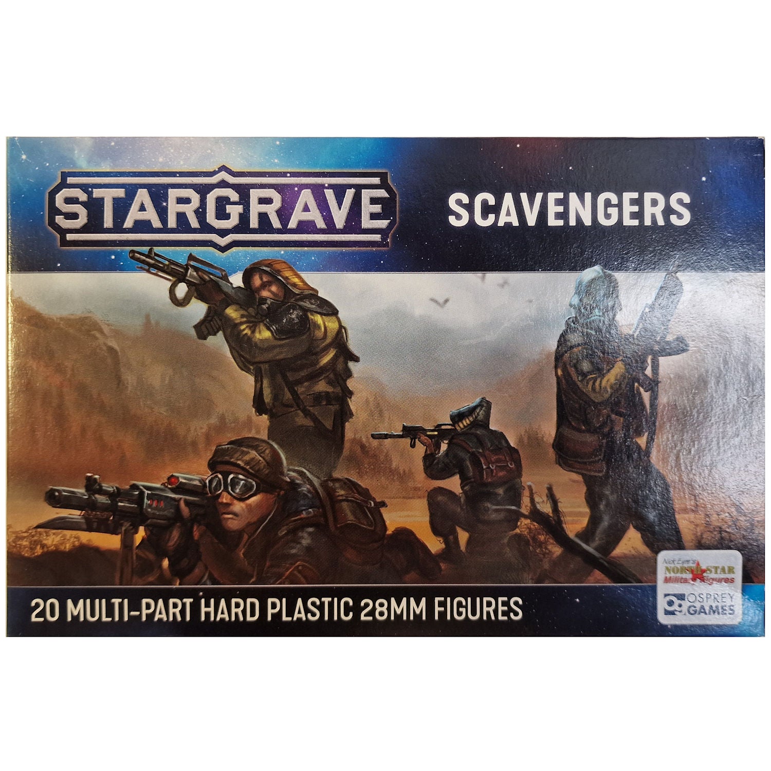 North Star Stargrave Scavengers figures 1:56 (28mm)