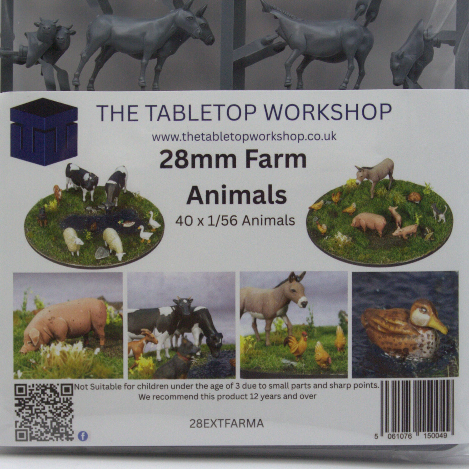 Tabletop Workshop 28mm Farm Animals