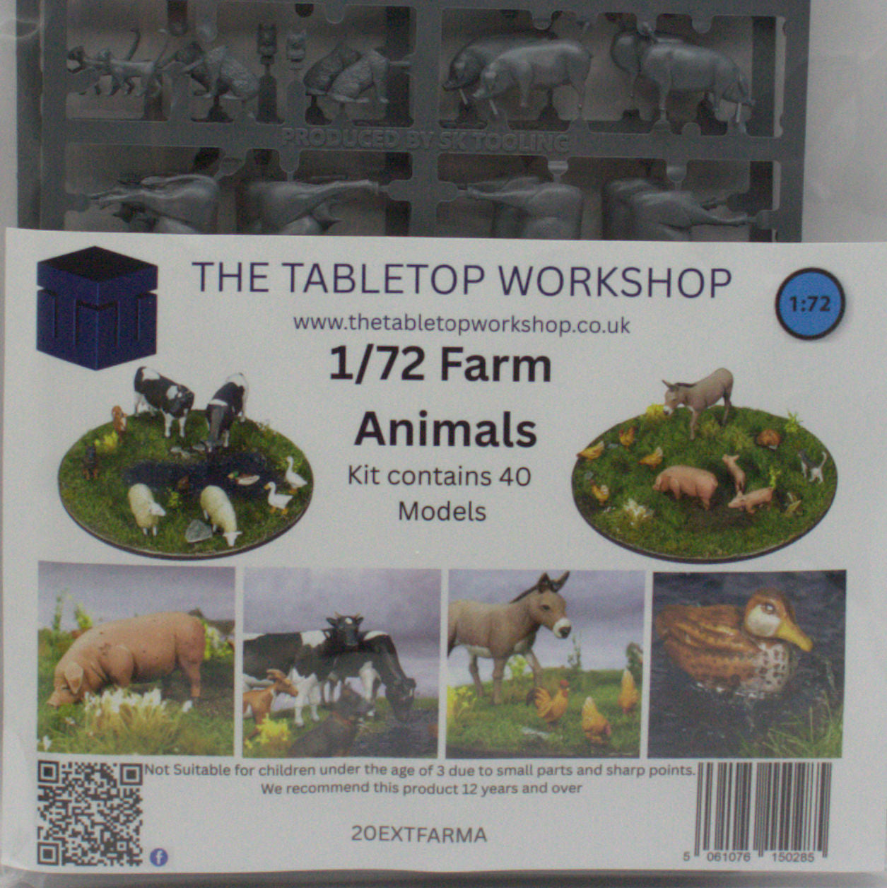 Tabletop Workshop 1:72 Farm Animals