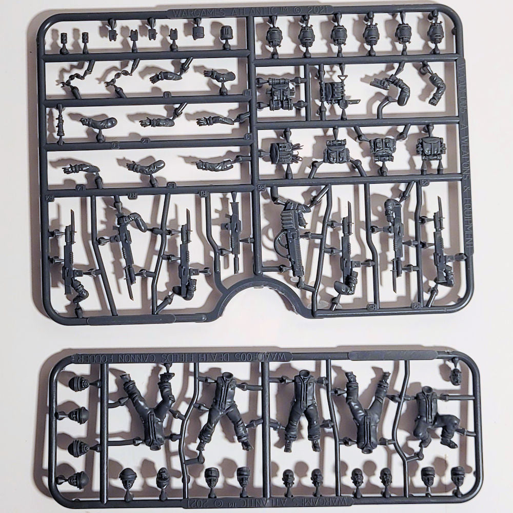 Wargames Atlantic Cannon Fodder 28mm SF Figures