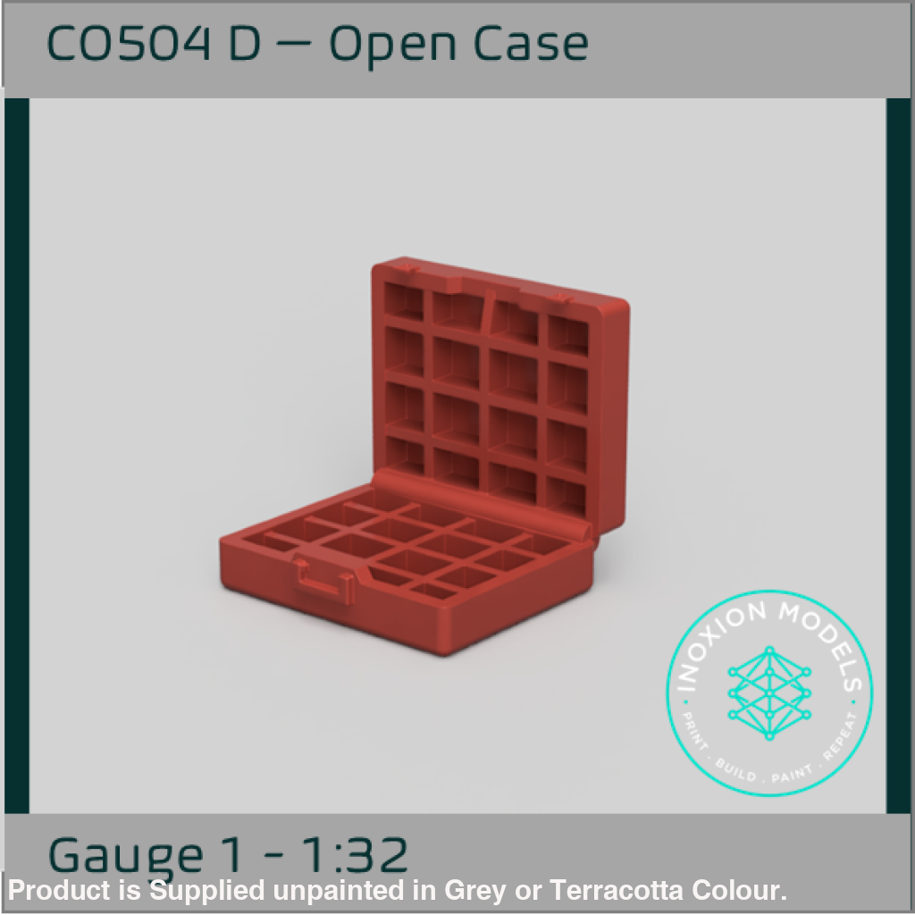 CO504 D – Open Case 1:32 Scale