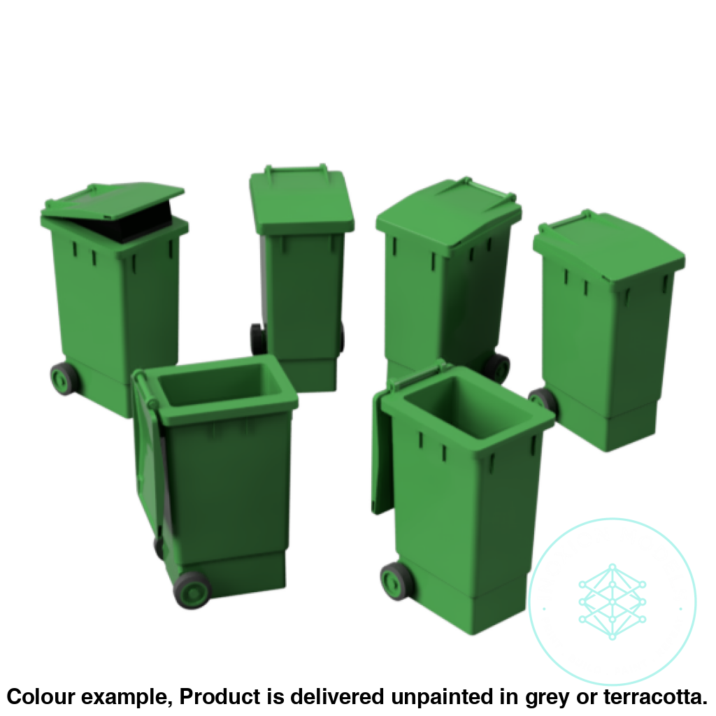 GO101 A – Wheelie Bins TT120/3mm Scale