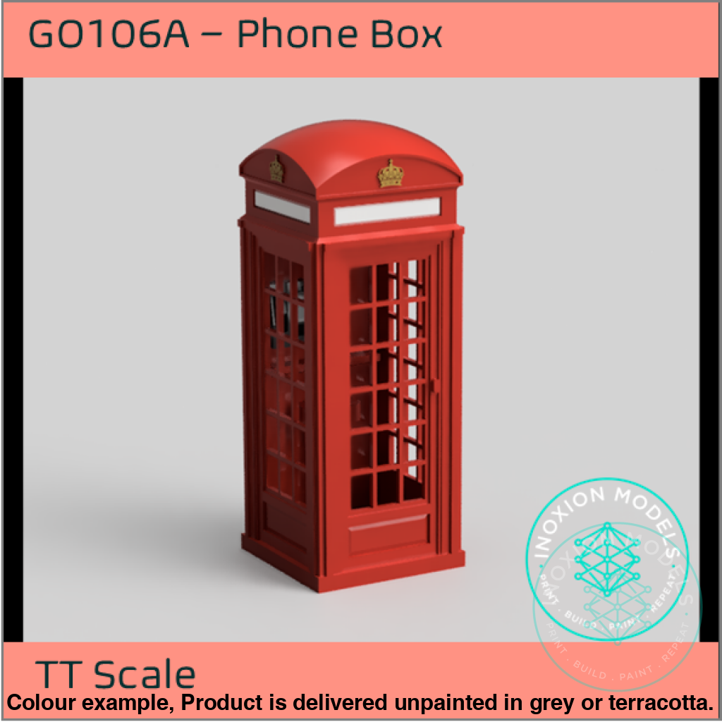 GO106A - Phone Boxes TT120/3mm Scale