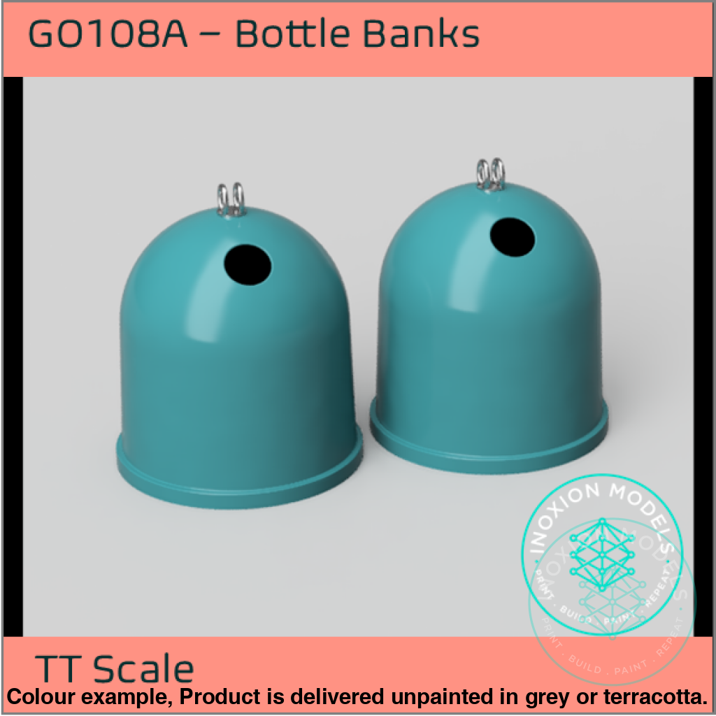 GO108A – Bottle Banks TT120/3mm Scale