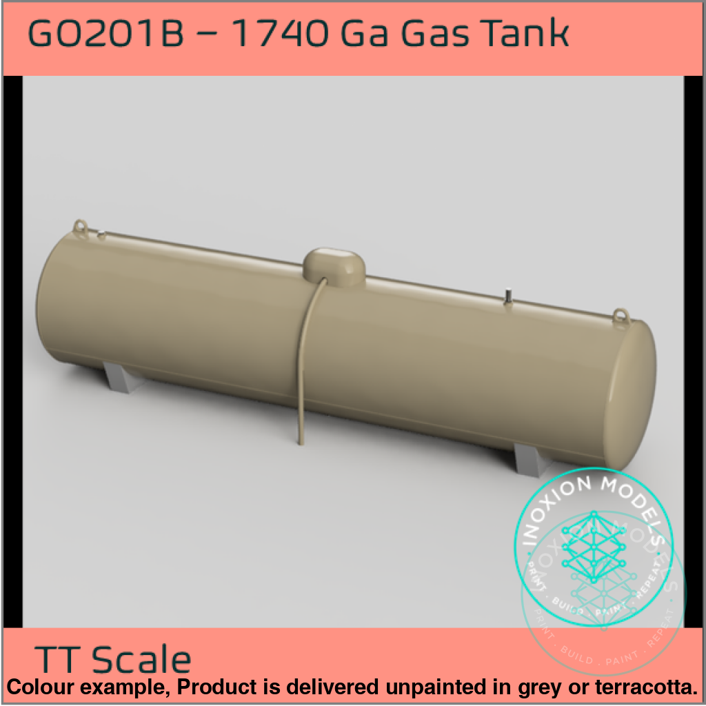 GO201B – 1740 Ga Gas Tank TT120/3mm Scale