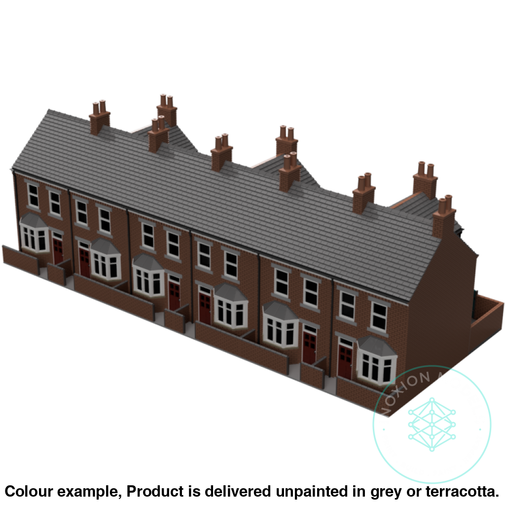 HC010A – 6x Terrace House Pack N Scale