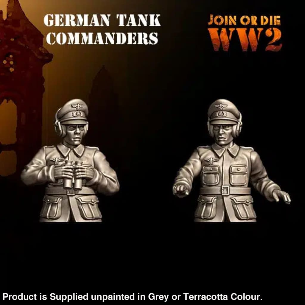 JOD WW2 German Tank Commanders