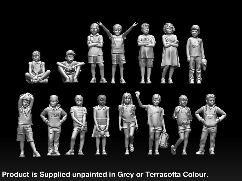 MM1164 Children for OO, O or 1:32 layouts and dioramas