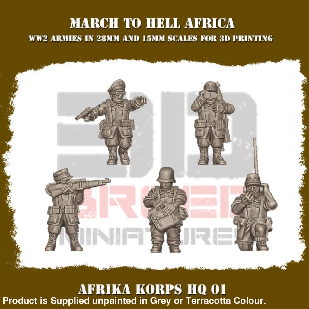 MTH WW2 Africa Korps HQ 1