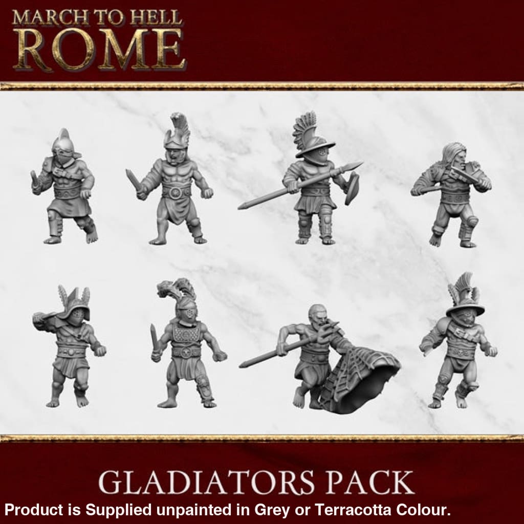 Roman Games Gladiators PACK 28/15mm