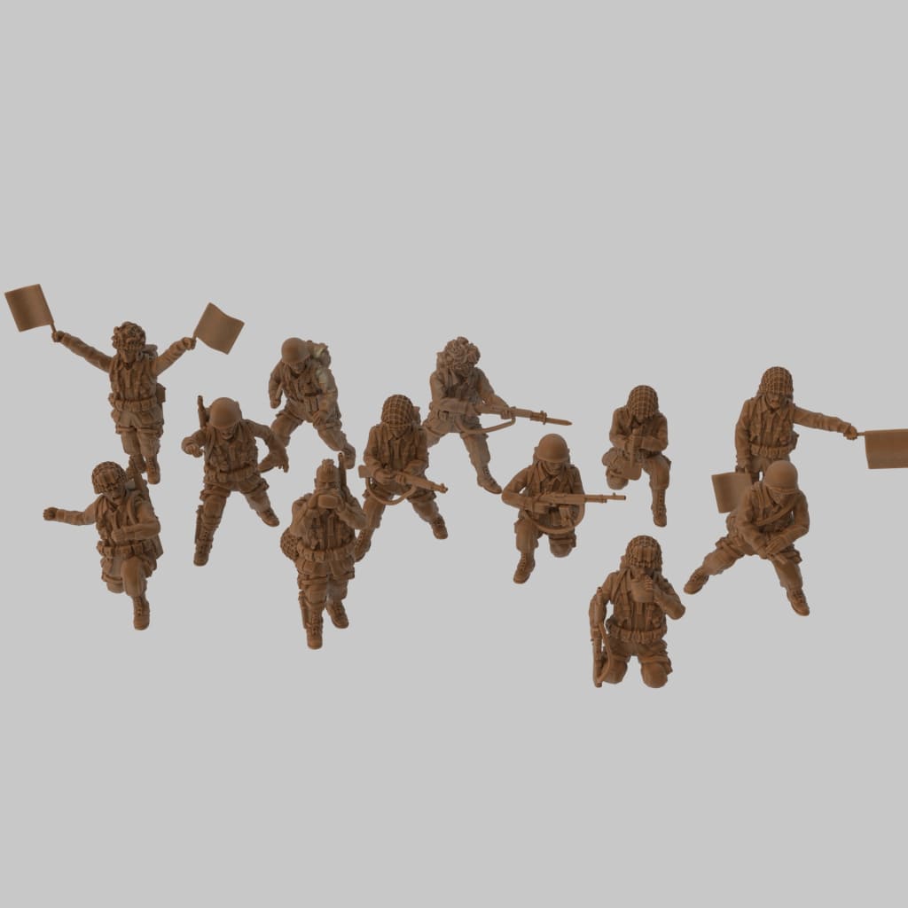 US Airborne Extra Action Troops