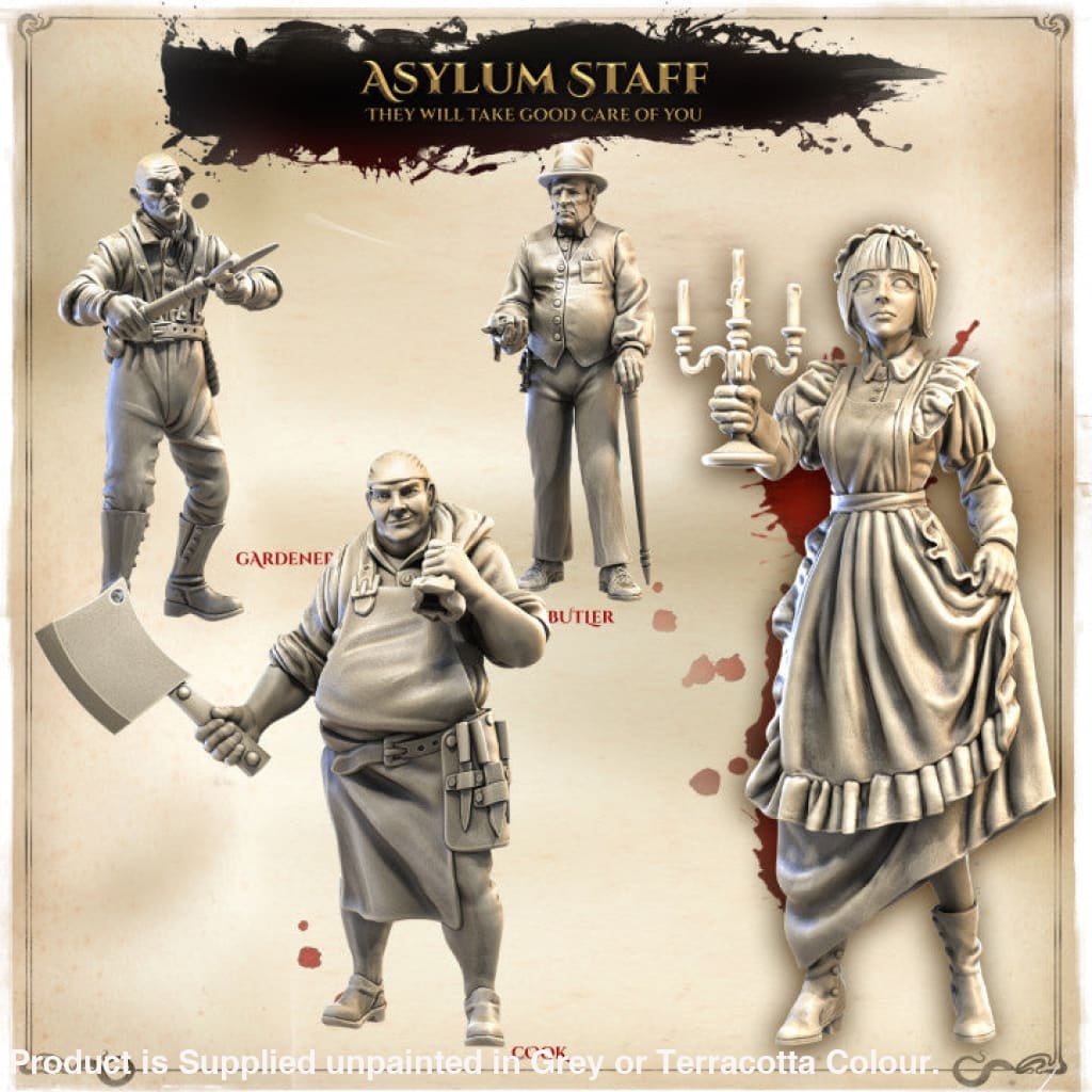 Wicked Hills: Asylum Staff