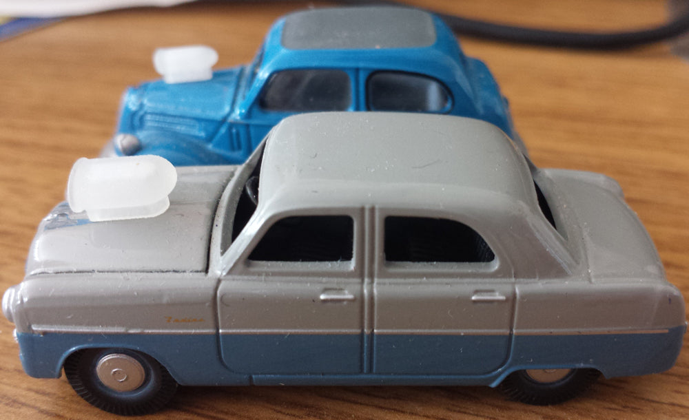 1:76/1:72 Custom Car Hood Scoops