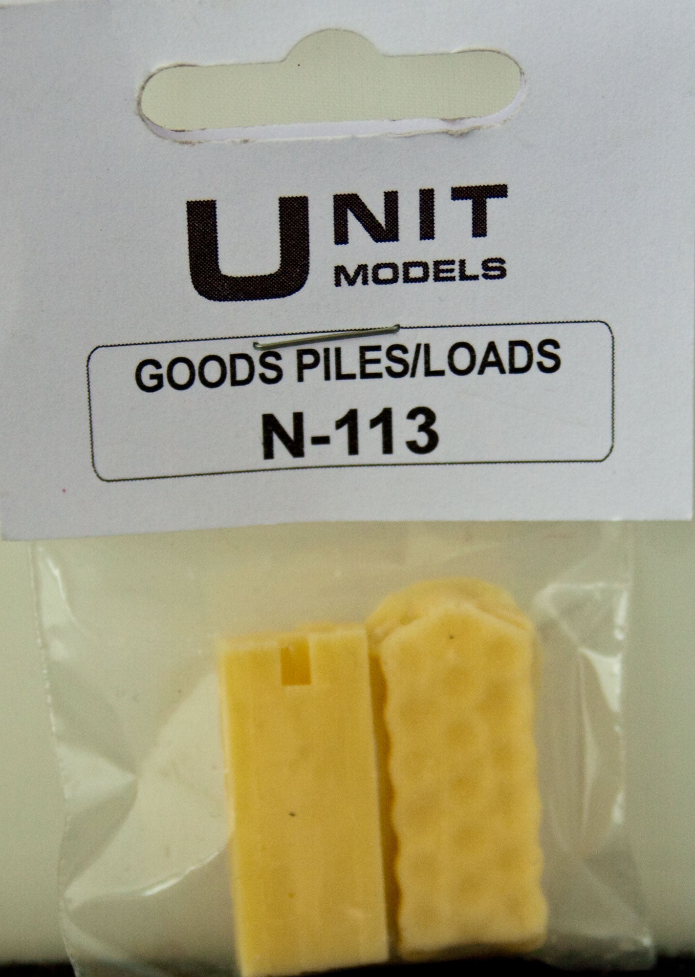 Unit Models N Gauge/10mm Goods Piles/Loads (type 1)