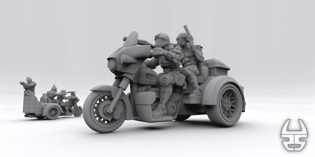 Bikers for Gaslands Refuelled