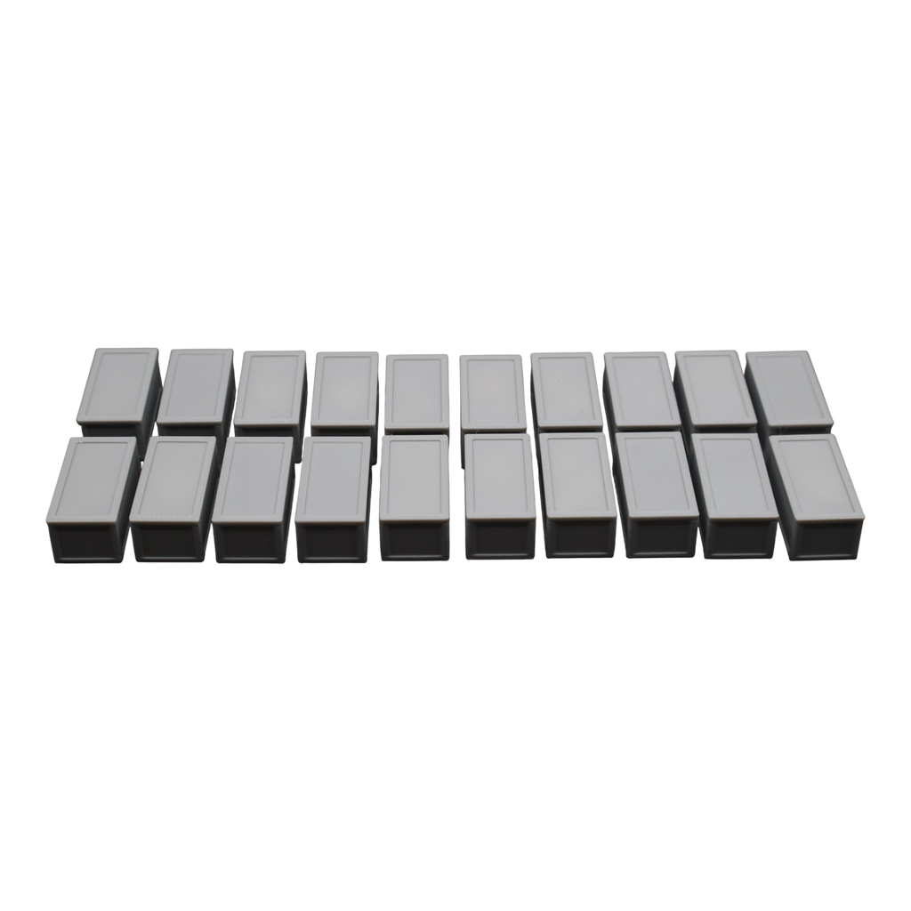 Crates x20 - 28mm Wargaming Scatter Terrain Scenery Tabletop Miniature