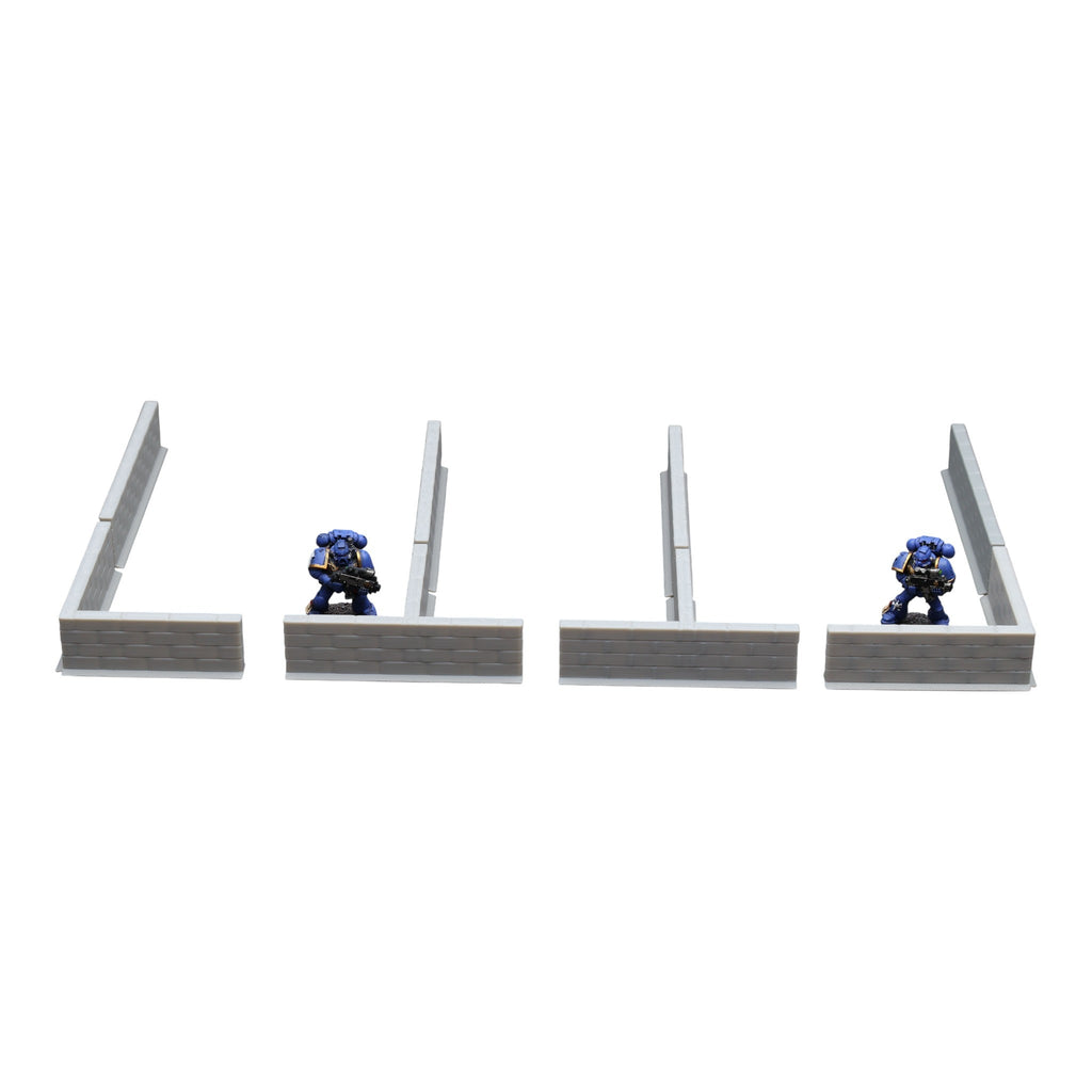 Wall Selections - 28mm Wargaming Scatter Terrain Scenery Tabletop Miniature