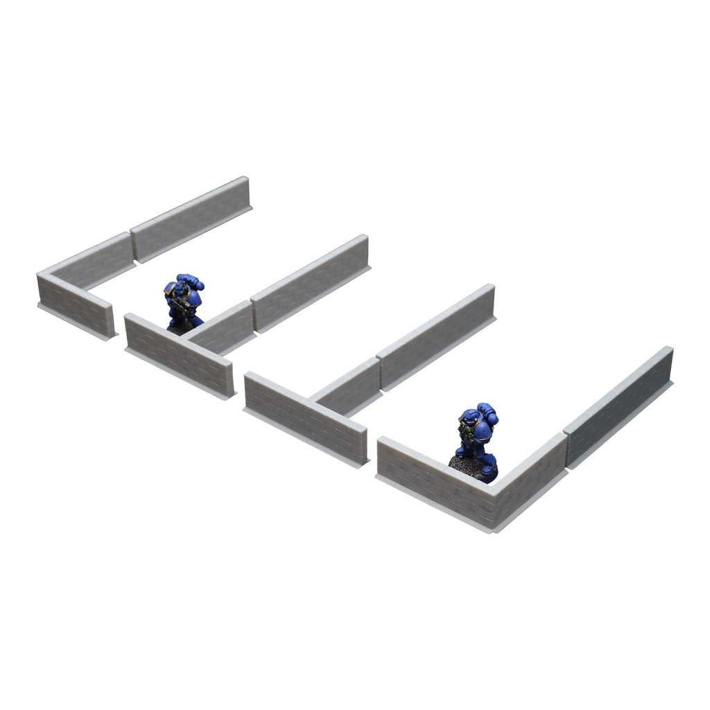 Wall Selections - 28mm Wargaming Scatter Terrain Scenery Tabletop Miniature