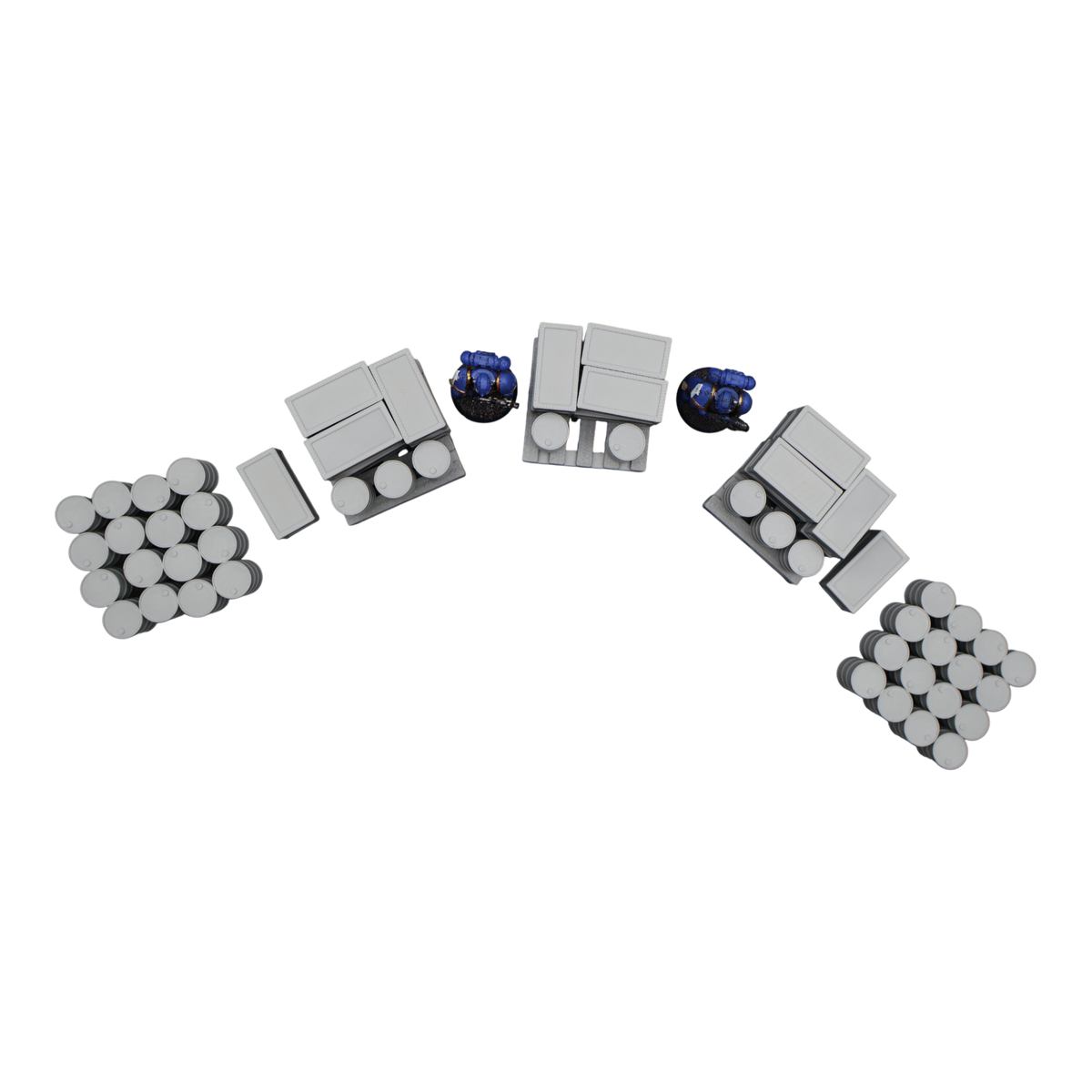 Pallet, Crates and Barrels - 28mm Wargaming Scatter Terrain Scenery Tabletop