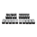 Oil Barrels x20 + Crates x10 - 28mm Wargaming Scatter Terrain Scenery Tabletop