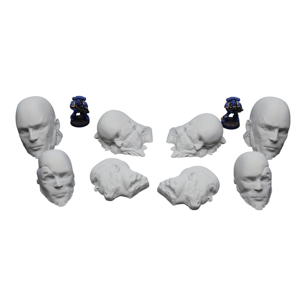 Head Stones - 28mm Wargaming Scatter Terrain Scenery Tabletop Miniature