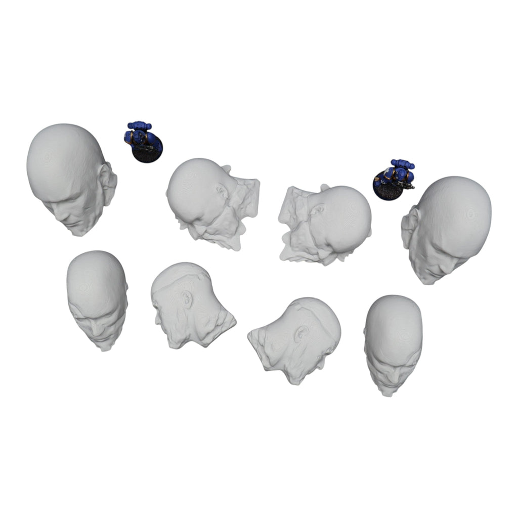 Head Stones - 28mm Wargaming Scatter Terrain Scenery Tabletop Miniature