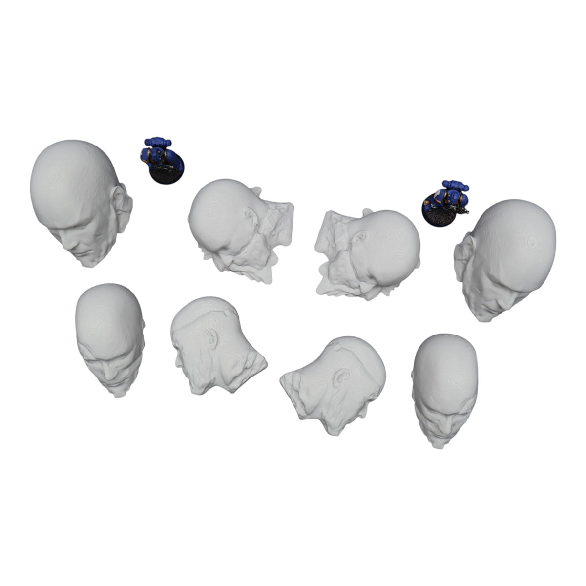 Head Stones - 28mm Wargaming Scatter Terrain Scenery Tabletop Miniature
