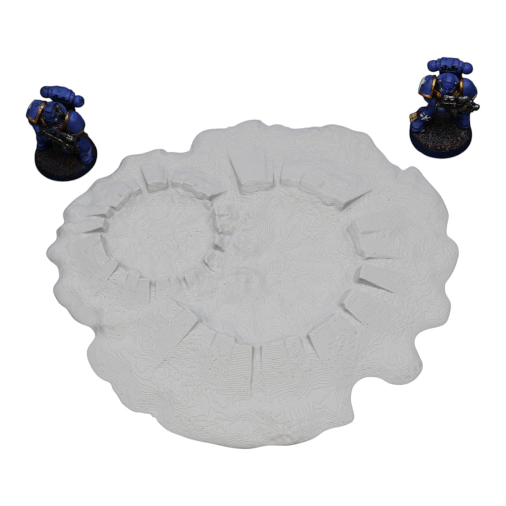 Crater (3 Options) - 28mm Wargaming Scatter Terrain Scenery Tabletop Miniature Grimdark
