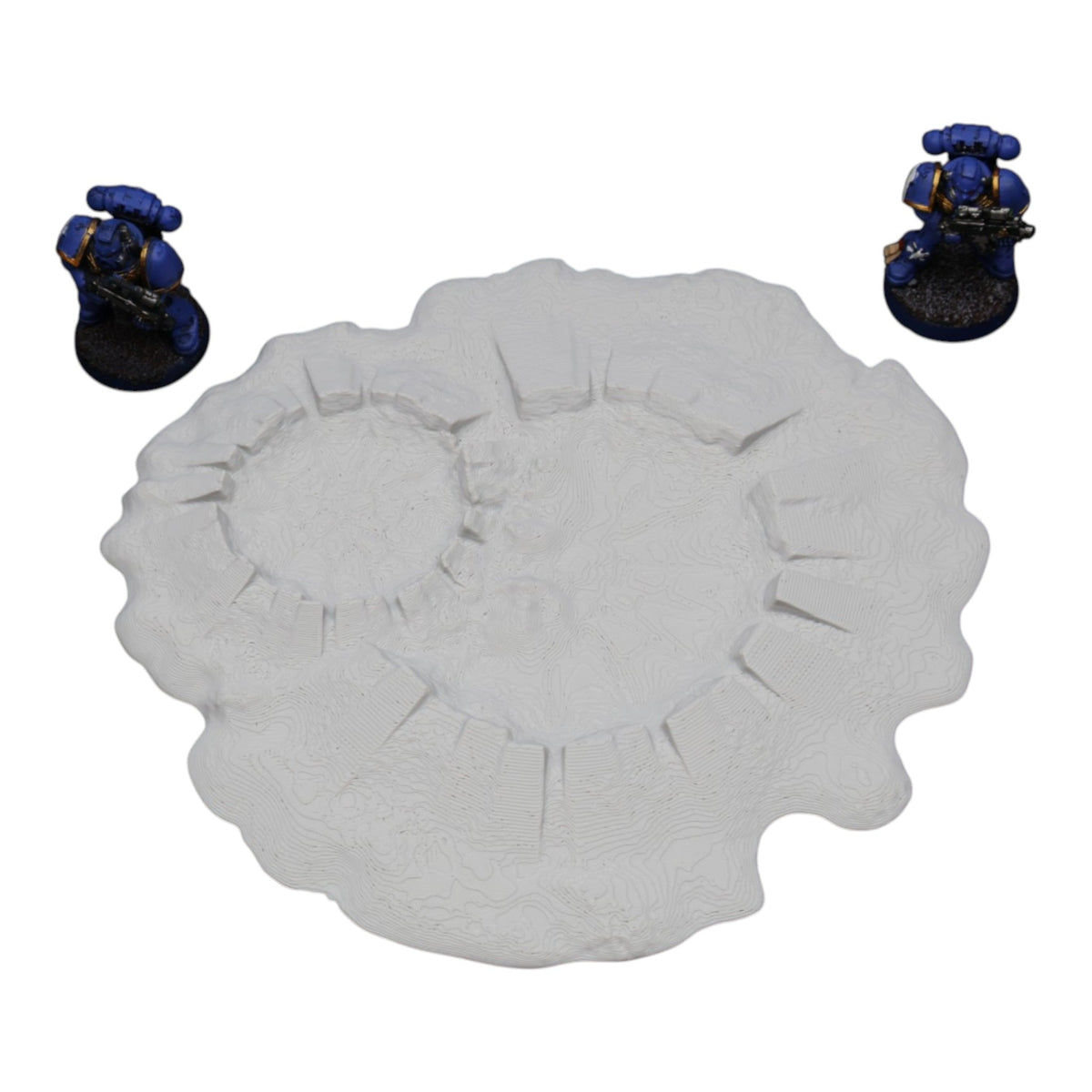 Crater (3 Options) - 28mm Wargaming Scatter Terrain Scenery Tabletop Miniature Grimdark