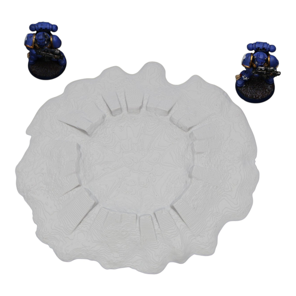 Crater (3 Options) - 28mm Wargaming Scatter Terrain Scenery Tabletop Miniature Grimdark