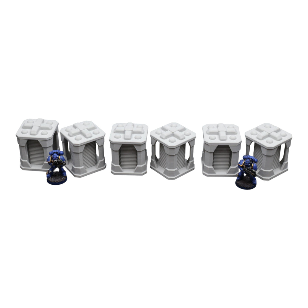 Energy Generators  - 28mm Wargaming Scatter Terrain Scenery Tabletop Miniature