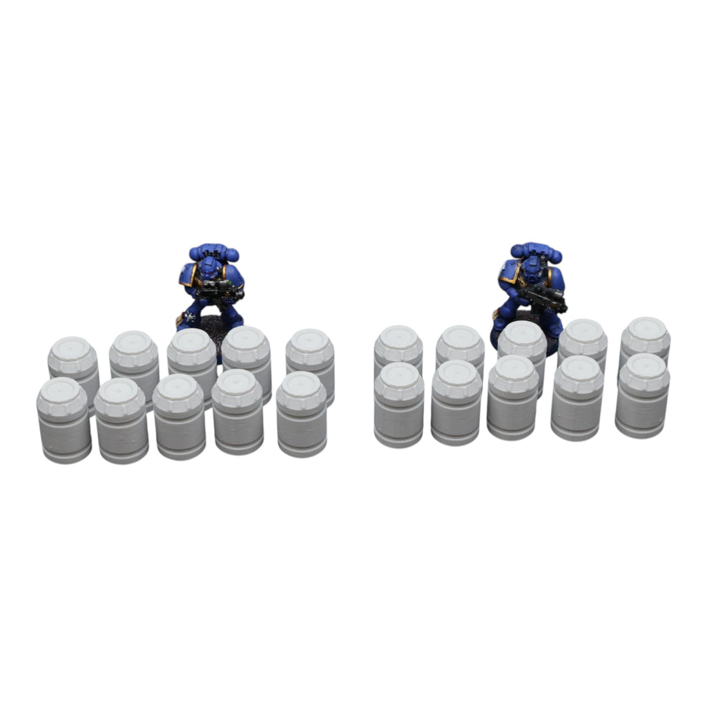 Imperial Vat x20 - 28mm Wargaming Scatter Terrain Scenery Tabletop Miniature
