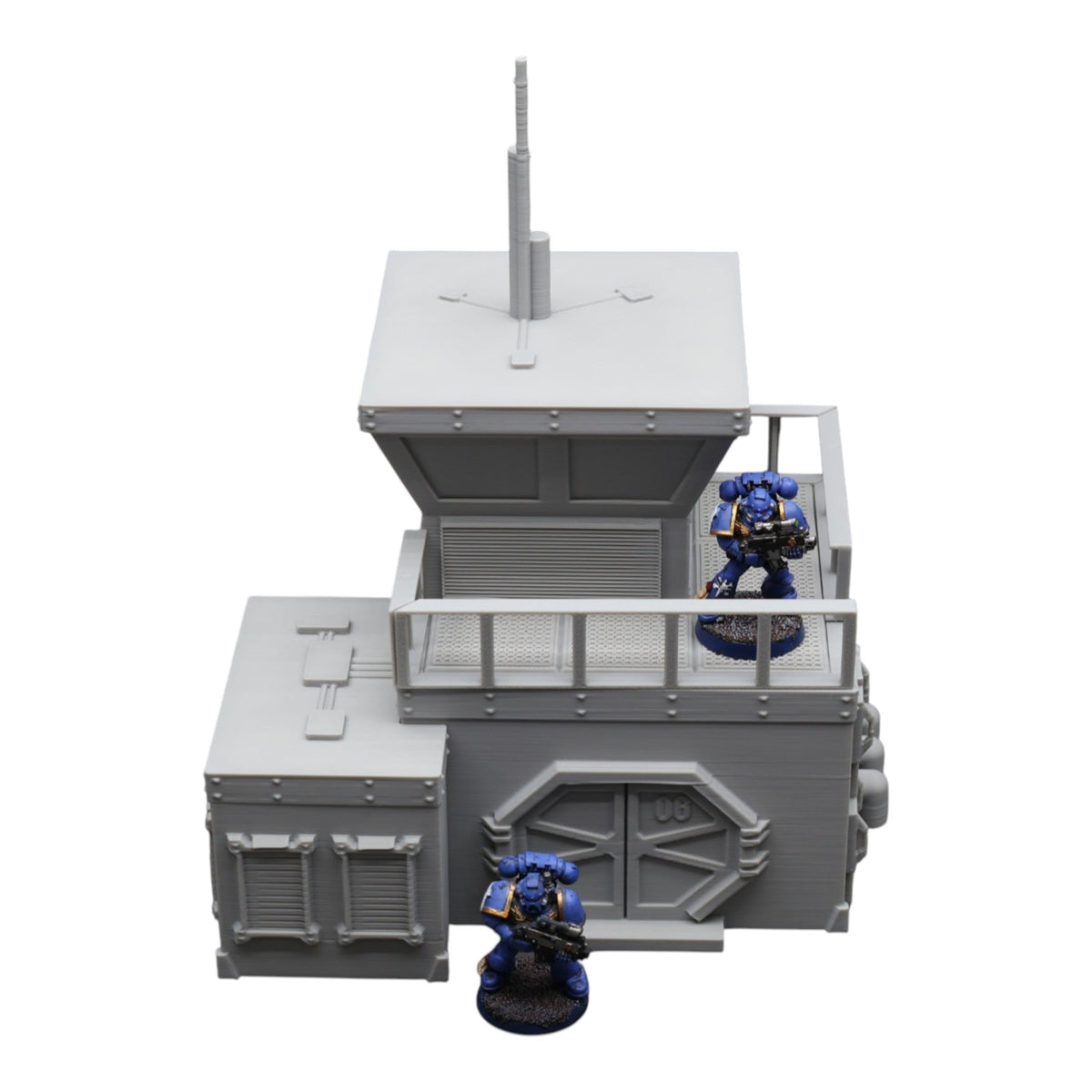 Sci-Fi Outpost - 28mm Wargaming Scatter Terrain Scenery Tabletop Miniature