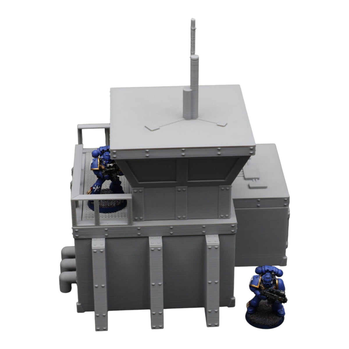 Sci-Fi Outpost - 28mm Wargaming Scatter Terrain Scenery Tabletop Miniature